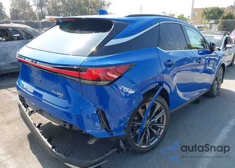 2023 Lexus Rx 350 F Sport Handling from USA, damaged, VIN 2T2BAMCA1PC030055